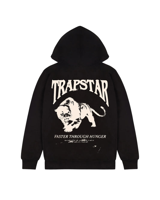 Trapstar Nocturnal Hoodie Black