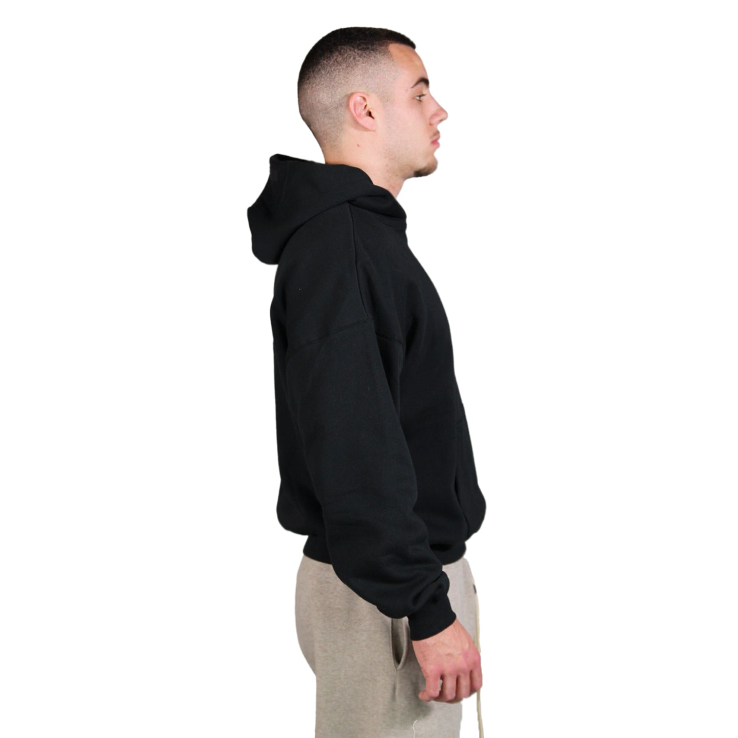 Fear Of God Essentials Hoodie Stretch Limo Black