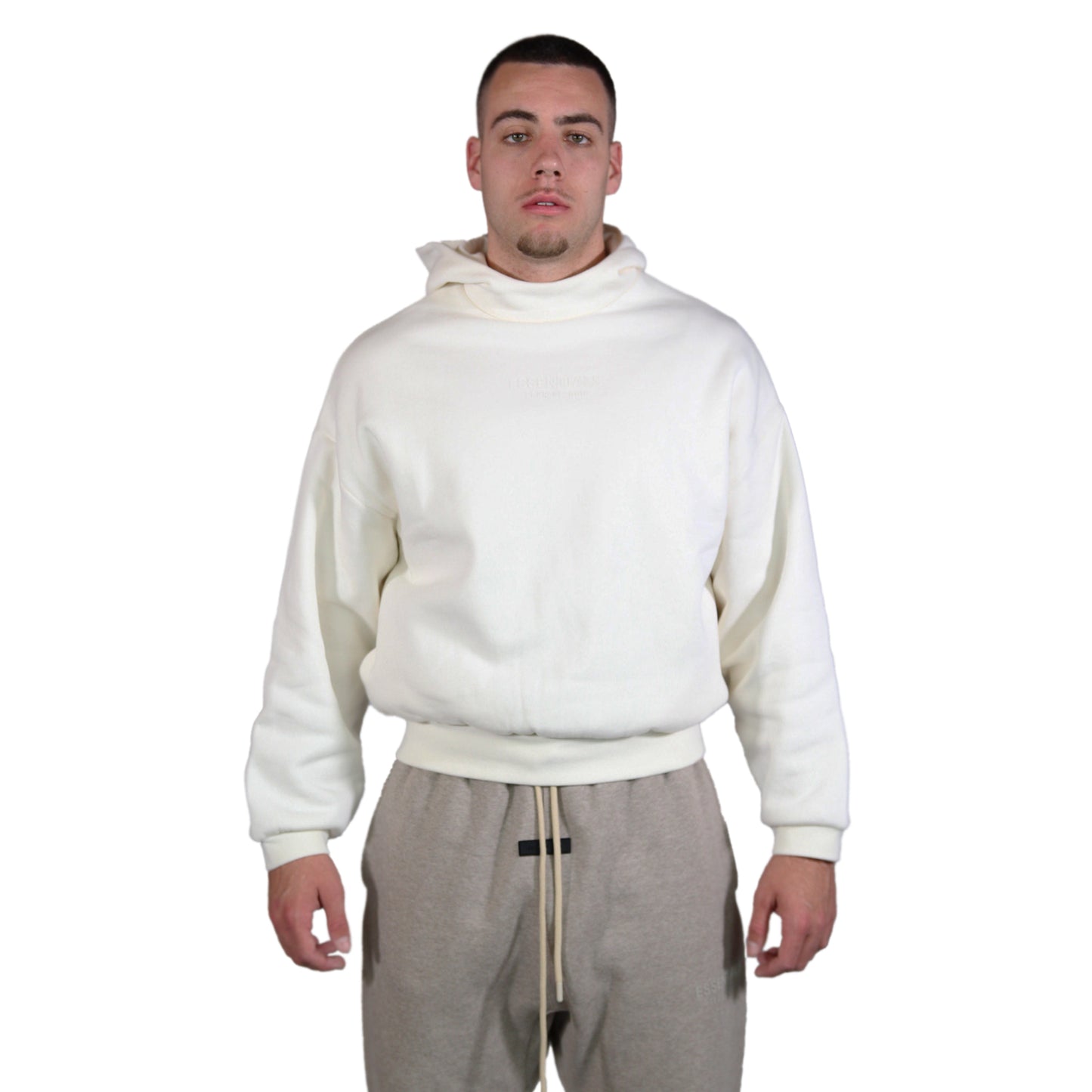 Fear Of God Essentials Hoodie White