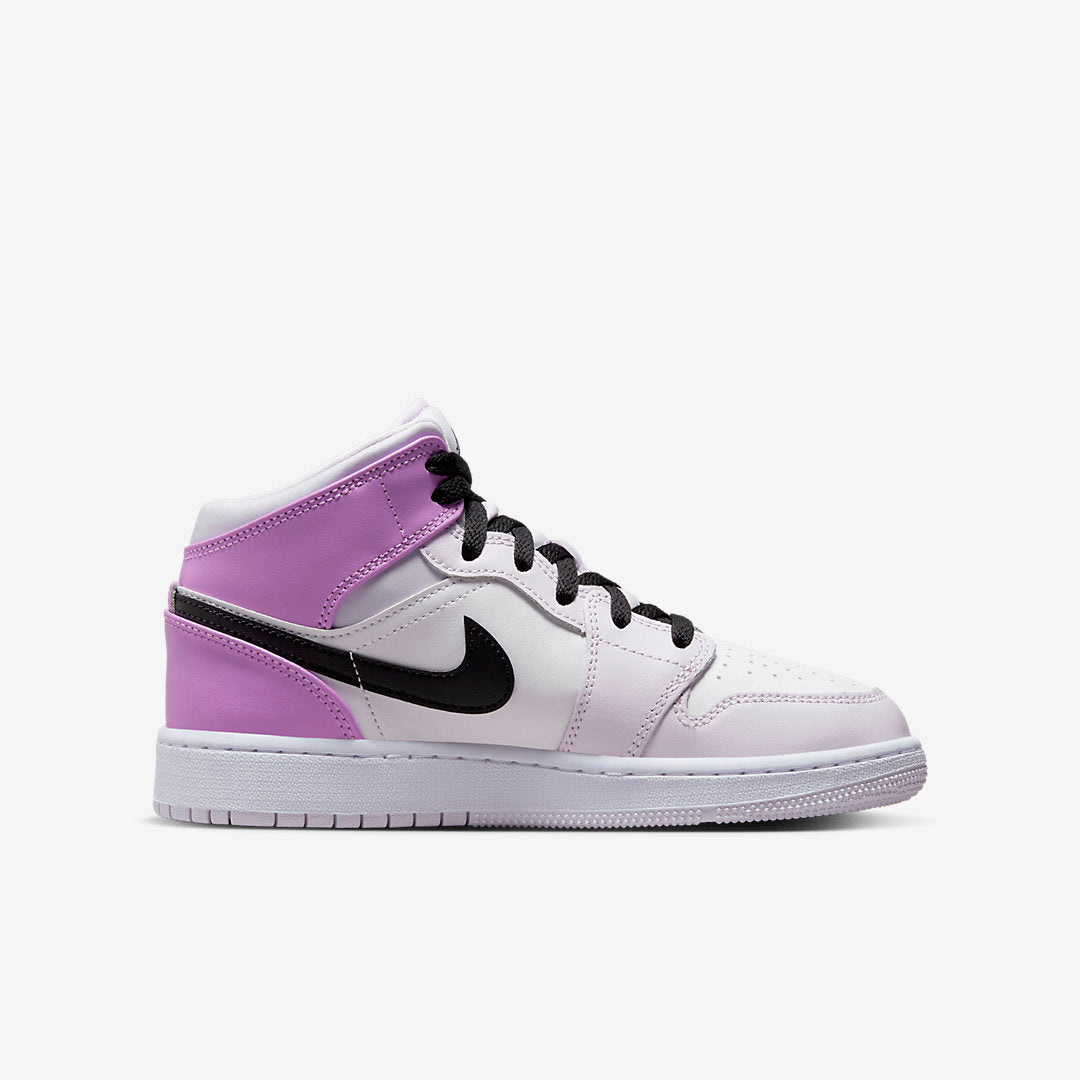 Air Jordan 1 Mid GS 'Barely Grape'