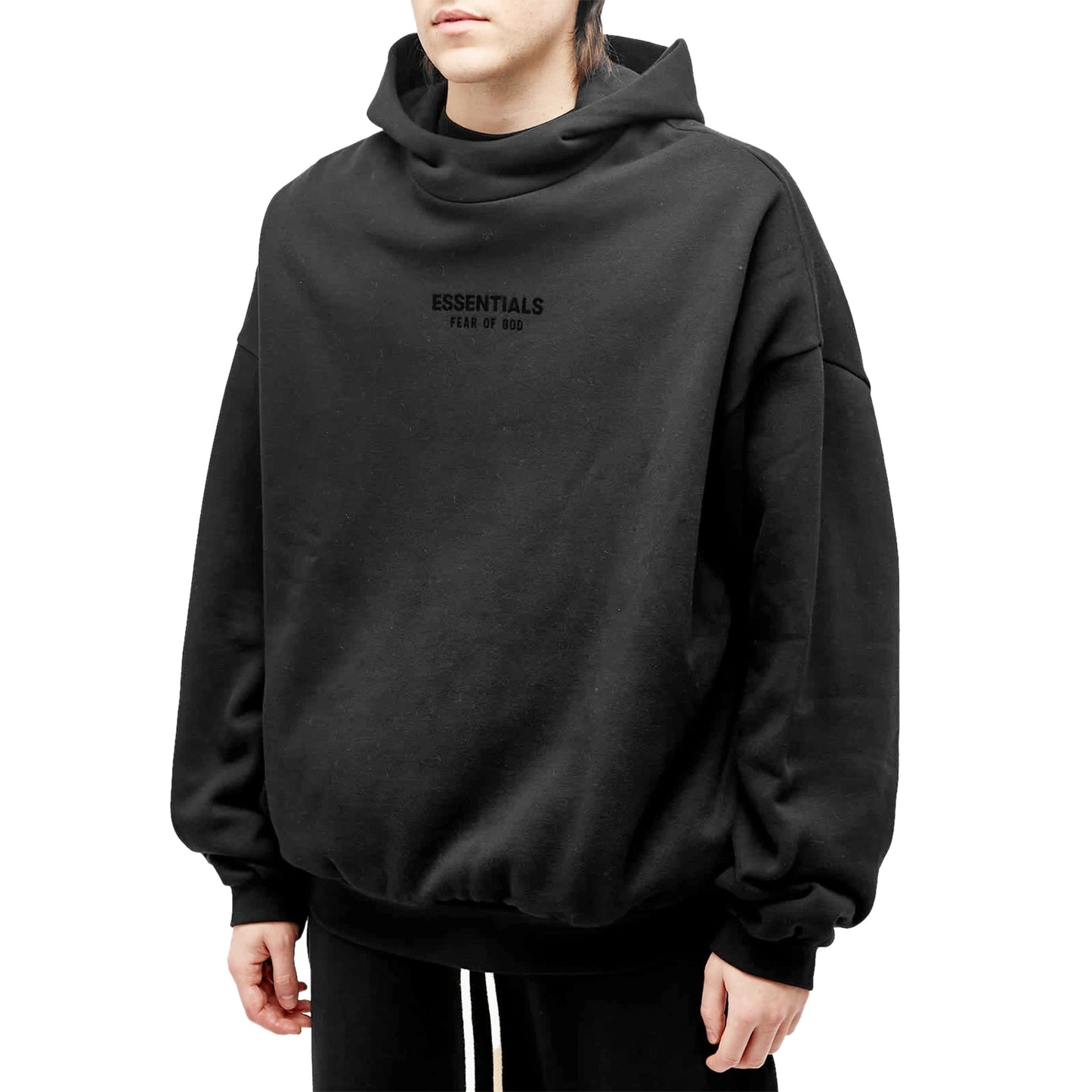 Fear Of God Essentials Hoodie Black