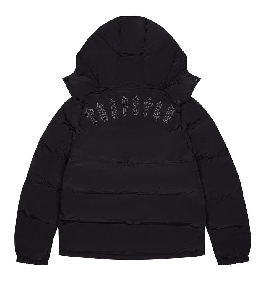 Trapstar Irongate Detachable Hooded 'Blackout' Jacket