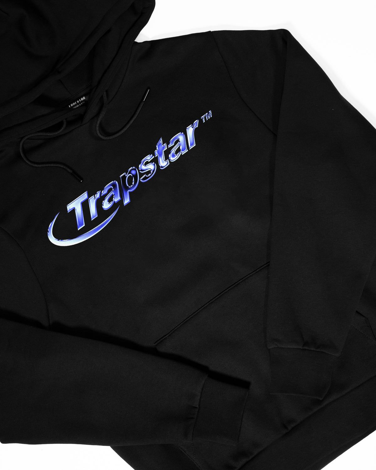 Trapstar Hyperdrive Midnight Chrome Hooded Tracksuit Black