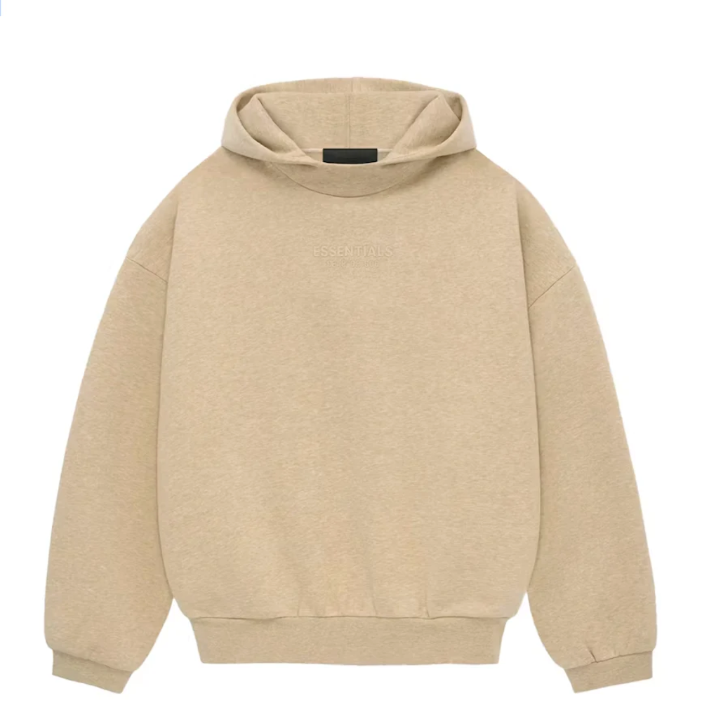 Fear Of God Essentials Hoodie Gold Heather